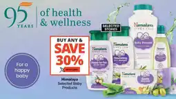 Checkers Himalaya Selected Baby Products offer