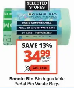 Checkers Bonnie Bio Biodegradable Pedal Bin Waste Bags offer