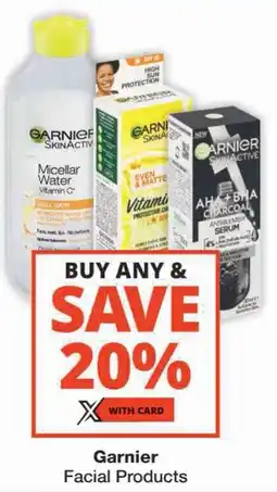 Checkers Garnier Facial Products offer