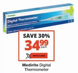 Checkers Medirite Digital Thermometer offer