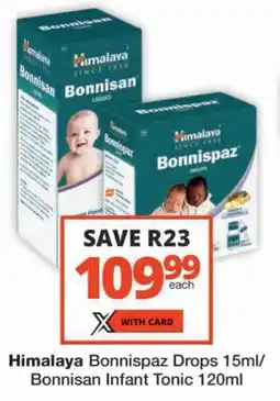 Checkers Himalaya Bonnispaz Drops/ Bonnisan Infant Tonic offer