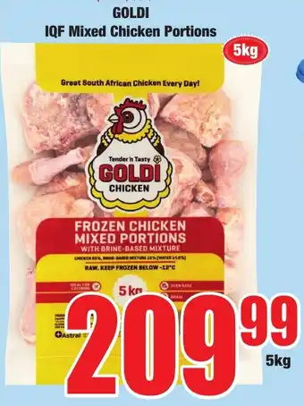 Boxer Superstores Goldi IQF Mixed Chicken Portions offer