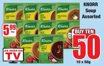 Boxer Superstores Knorr Soup Assorted offer