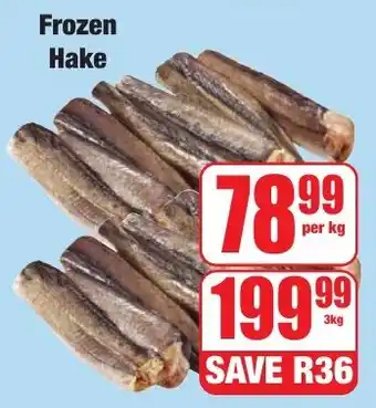 Boxer Superstores Frozen Hake offer