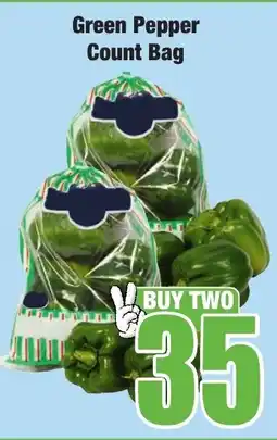 Boxer Superstores Green Pepper Count Bag offer
