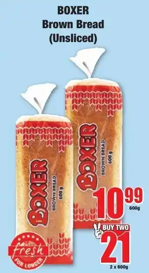 Boxer Superstores Boxer Brown Bread Unsliced offer