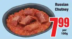 Boxer Superstores Russian Chutney offer
