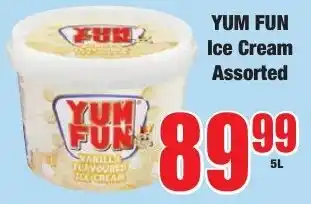 Boxer Superstores Yum Fun Ice Cream Assorted offer