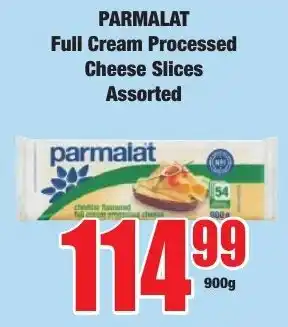 Boxer Superstores Parmalat Full Cream Processed Cheese Slices Assorted offer