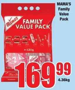 Boxer Superstores Mama's Family Value Pack offer
