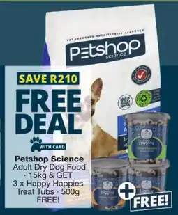 Checkers Petshop Science Adult Dry Dog Food offer