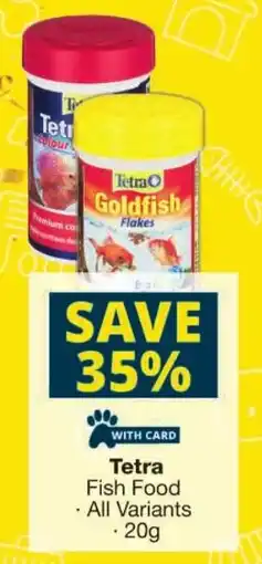 Checkers Tetra Fish Food offer