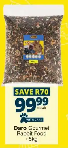 Checkers Daro Gourmet Rabbit Food offer