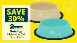 Checkers Petshop Melamine Cat Bowl offer