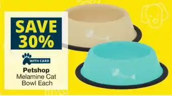 Checkers Petshop Melamine Cat Bowl offer