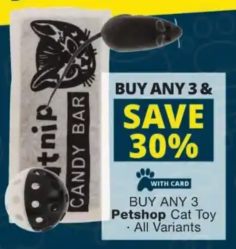 Checkers Petshop Cat Toy offer