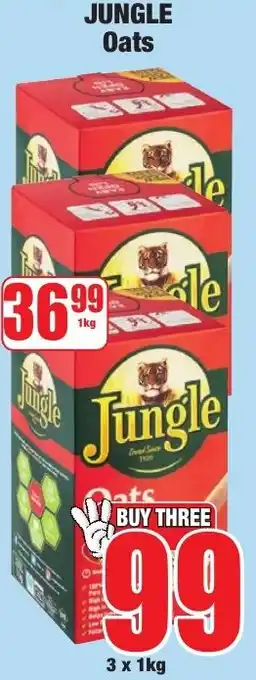 Boxer Superstores Jungle Oats offer