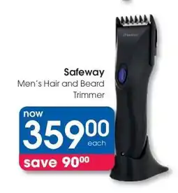 Clicks Safeway Men's Hair and Beard Trimmer offer
