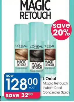 Clicks L'Oréal Magic Retouch Instant Root Concealer Spray offer