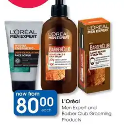 Clicks L'Oréal Men Expert and Barber Club Grooming Products offer
