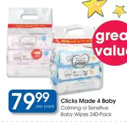 Clicks Clicks Made 4 Baby offer