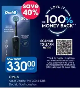 Clicks Oral B offer