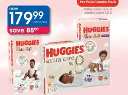 Clicks Huggies Skin Soft offer