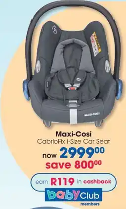 Clicks Maxi-Cosi CabrioFix i-Size Car Seat offer