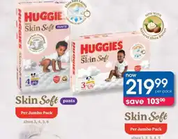 Clicks Huggies Gold Skin Soft Pants offer