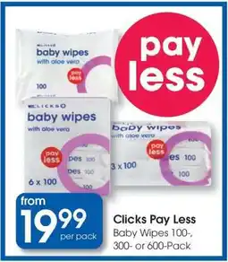 Clicks Clicks Pay Less offer