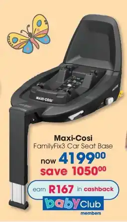 Clicks Maxi-Cosi FamilyFix3 Car Seat Base offer