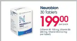 Clicks Neurobion 30 Tablets offer