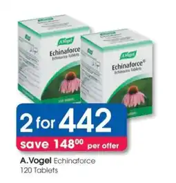 Clicks A.Vogel Echinaforce 120 Tablets offer