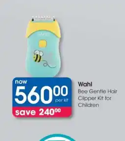 Clicks Wahl Bee Gentle Hair Clipper Kit for Children offer