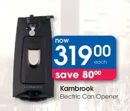 Clicks Kambrook Electric Can Opener offer