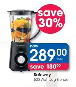 Clicks Safeway 500 Watt Jug Blender offer