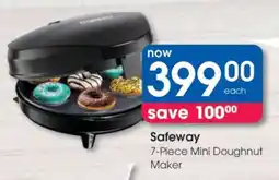Clicks Safeway 7-Piece Mini Doughnut Maker offer
