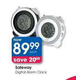 Clicks Safeway Digital Alarm Clock offer