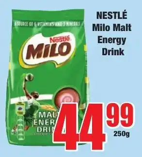 Boxer Superstores Nestle Milo Malt Energy Drink offer