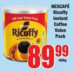 Boxer Superstores Nescafé Ricoffy Instant Coffee Value Pack offer