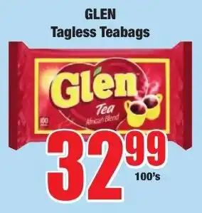 Boxer Superstores Glen Tagless Teabags offer