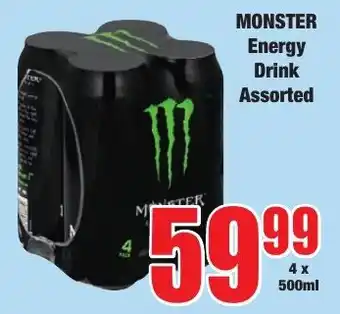 Boxer Superstores Monster Energy Drink Assorted offer