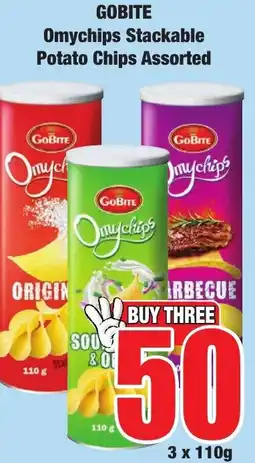 Boxer Superstores Gobite Omychips Stackable Potato Chips Assorted offer