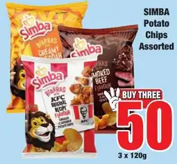 Boxer Superstores Simba Potato Chips Assorted offer