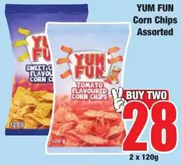 Boxer Superstores Yum Fun Corn Chips Assorted offer