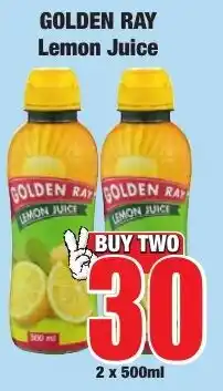 Boxer Superstores Golden Ray Lemon Juice offer