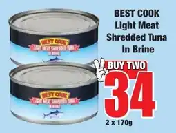 Boxer Superstores Best Cook Light Meat Shredded Tuna In Brine offer