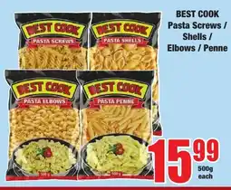 Boxer Superstores Best Cook Pasta Screws/ Shells/ Elbows/ Penne offer
