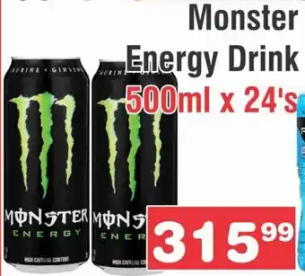 Advance Cash n Carry Monster Energy Drink offer