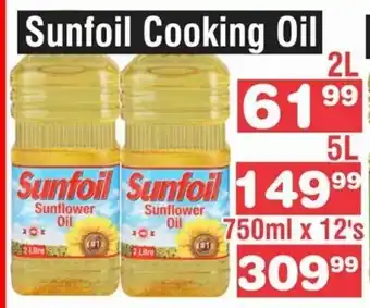 Advance Cash n Carry Sunfoil Cooking Oil offer